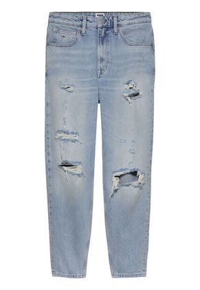 Jeans Azul Mom De Talle Superalto Tommy Jeans