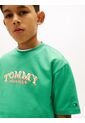 Camiseta Verde Con Logo Gráfico 3D Tommy Hilfiger de Tommy Hilfiger