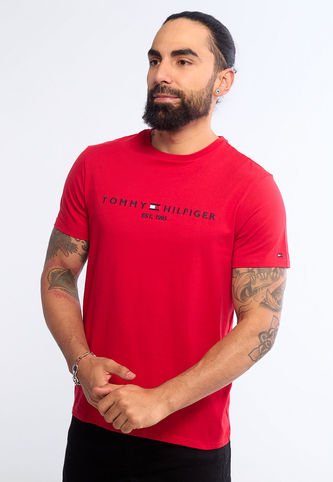 Camiseta TOMMY HILFIGER Rojo Tommy Hilfiger