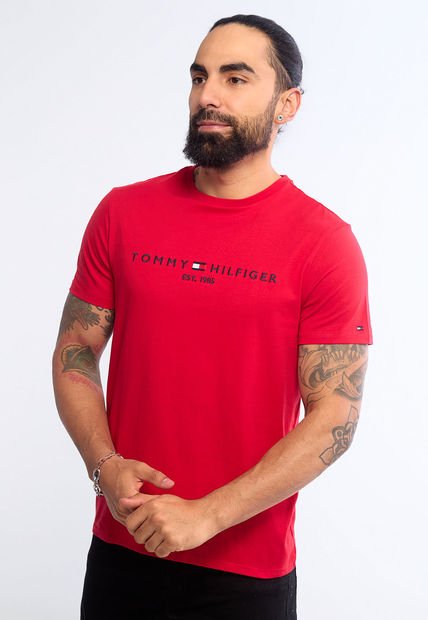 Camiseta TOMMY HILFIGER Rojo