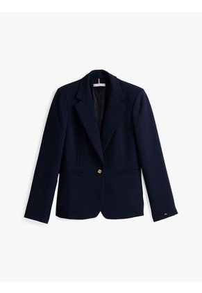 Americana Azul De Botonadura Sencilla Y Corte Slim Tommy Hilfiger