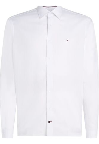 Camisa Blanca Twill De Manga Larga Tommy Hilfiger Tommy Hilfiger
