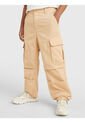 Pantalón Cargo Holgado Aiden Hombre Beige Tommy Jeans de Tommy Hilfiger