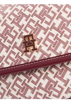 Bolso Multicolor Mensajero TH Monoplay Con Solapa Tommy Hilfiger