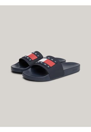 Sandalias Azul Con Parche Essential Tommy Hilfiger