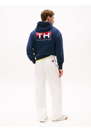 Pantalón Blanco Chino Náutico Hilfiger Regular Tommy Hilfiger