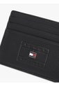 Tarjetero Negro De Cuero De Estilo Casual Tommy Hilfiger de Tommy Hilfiger