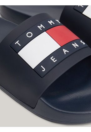 Sandalias Azul Con Parche Essential Tommy Hilfiger