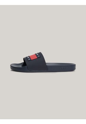Sandalias Azul Con Parche Essential Tommy Hilfiger