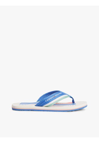 Sandalias Azul Con Tira Trenzada A Rayas Tommy Hilfiger Tommy Hilfiger