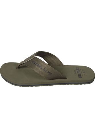 Sandalias Verde Con Logo En Tiras Tommy Hilfiger Tommy Hilfiger