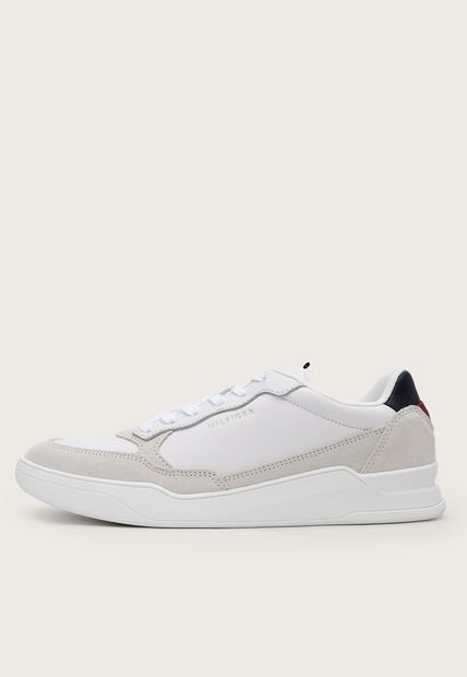 Tenis Lifestyle Blanco-Beige Tommy Hilfiger Elevated Cupsole