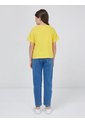 Camiseta Amarilla Manga Corta Con Logo Monotipo Tommy Hilfiger de Tommy Hilfiger