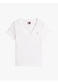 Camiseta Blanca Corte Slim Tommy Jeans de Tommy Hilfiger