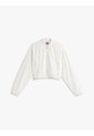 Chaqueta Blanca Bomber Con Inscripción Tommy Jeans de Tommy Hilfiger