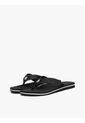 Sandalias Negro Con Inscripción Tonal En Tiras Tommy Hilfiger de Tommy Hilfiger