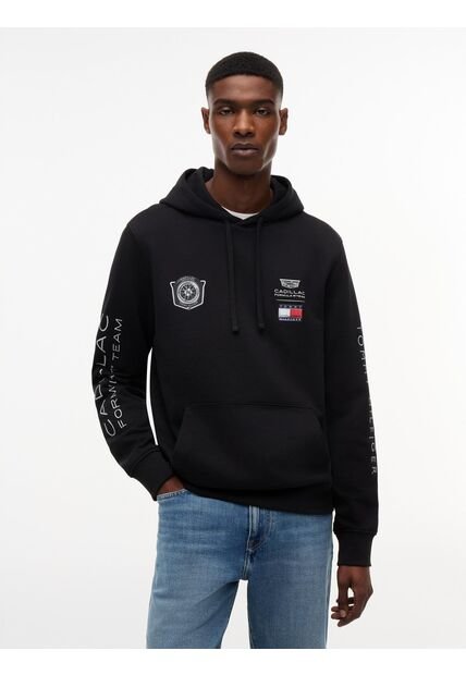 Buzo Negro TH X Cadillac Formula 1® Team Con Capota Tommy Hilfiger