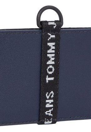 Tarjetero Azul Con Logo Para Hombre Tommy Hilfiger