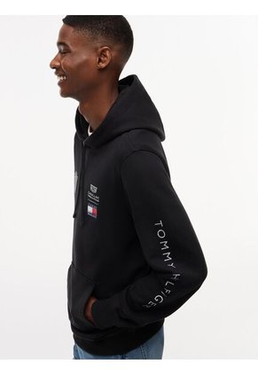 Buzo Negro TH X Cadillac Formula 1® Team Con Capota Tommy Hilfiger