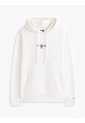 Buzo Blanco Con Capota Signature De Felpa Tommy Jeans de Tommy Hilfiger