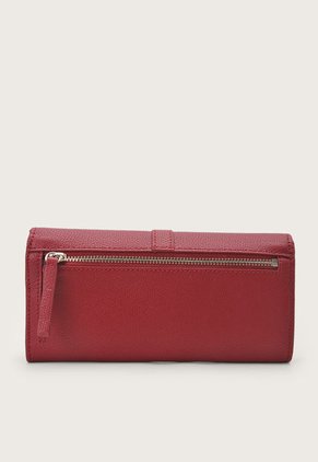 Billetera Rojo-Azul Navy-Dorado Tommy Hilfiger