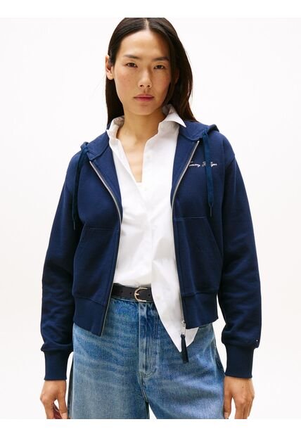 Buzo Multicolor Con Capota Y Cremallera Tommy Hilfiger