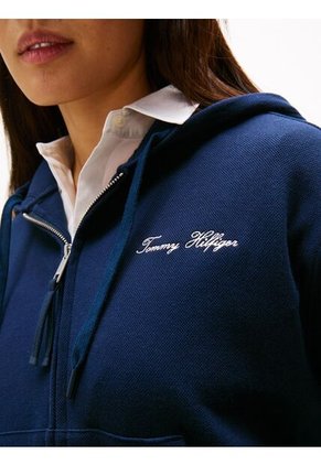 Buzo Multicolor Con Capota Y Cremallera Tommy Hilfiger