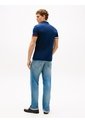 Polo Azul Slim Con Manga Corta Tommy Hilfiger de Tommy Hilfiger