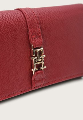 Billetera Rojo-Azul Navy-Dorado Tommy Hilfiger