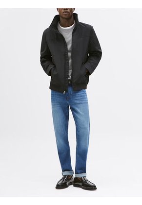 Chaqueta Negra Regatta Con Logo Tommy Hilfiger