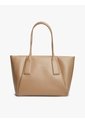 Bolso Beige Tote Essential Con Logo Metálico Tommy Hilfiger de Tommy Hilfiger