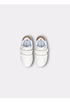 Tenis Blanco Con Velcro Tommy Hilfiger