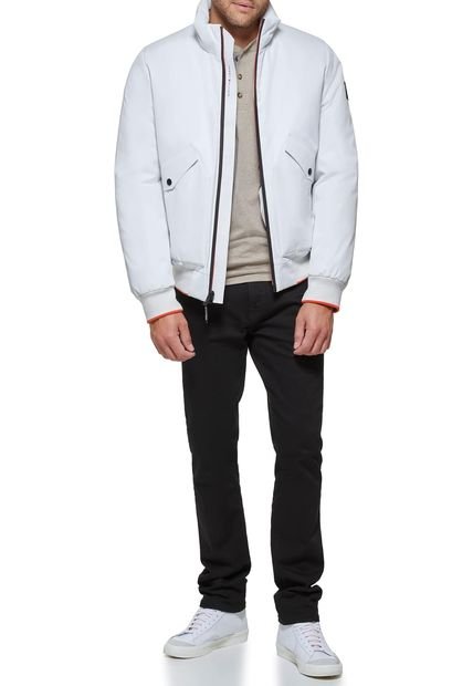 Rompe Gris Viento Bomber Ligero Tommy Hilfiger