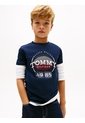 Camiseta Multicolor Para Niño Con Logo Gráfico De Baloncesto Tommy Hilfiger de Tommy Hilfiger