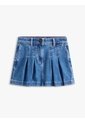 Minifalda Azul Para Niña Denim Plisada Tommy Hilfiger de Tommy Hilfiger