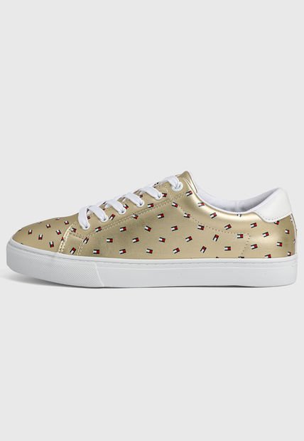 Tenis Lifestyle Dorado-Blanco Tommy Hilfiger - Compra Ahora | Dafiti  Colombia