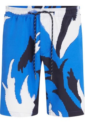 Bermuda Azul Harlem Amplios Con Estampado Para Hombre Tommy Hilfiger
