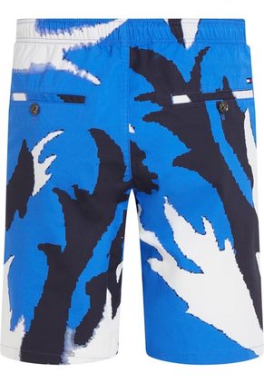 Bermuda Azul Harlem Amplios Con Estampado Para Hombre Tommy Hilfiger