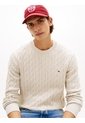 Saco Blanco Classics De Punto Trenzado Tommy Hilfiger de Tommy Hilfiger