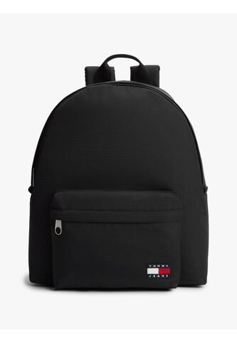 Morral Negro Essential Dome De Tejido Ripstop Tommy Hilfiger Tommy Hilfiger