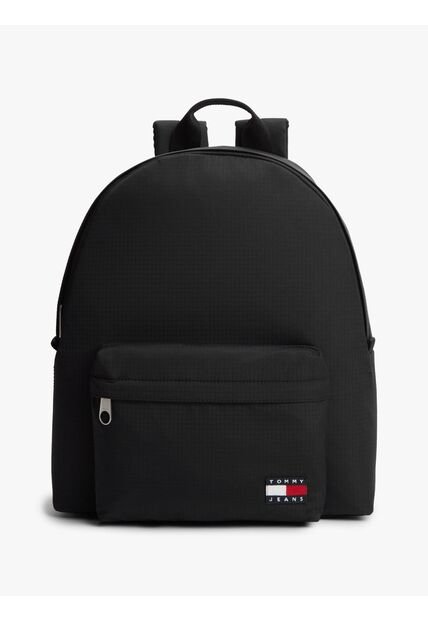 Morral Negro Essential Dome De Tejido Ripstop Tommy Hilfiger