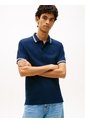 Polo Multicolor De Corte Regular Ribeteado Con Logo Tommy Jeans de Tommy Hilfiger