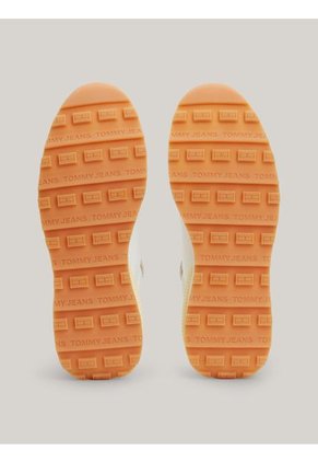 Tenis Amarillo Estilo Running Con Suela Dentada Tommy Hilfiger