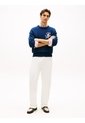 Saco Azul Grueso Con Logo Bordado Tommy Hilfiger de Tommy Hilfiger