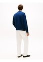 Saco Azul Grueso Con Logo Bordado Tommy Hilfiger de Tommy Hilfiger