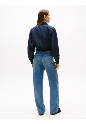 Chaqueta Multicolor Bomber Corta Repelente Al Agua Tommy Hilfiger