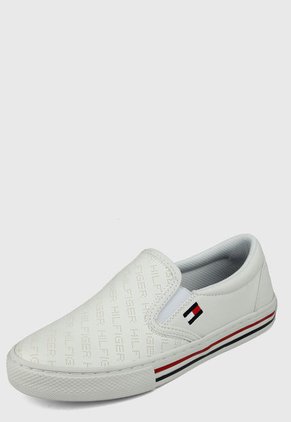 Tenis Blanco-Rojo-Azul Tommy Hilfiger