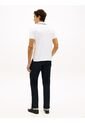 Polo Blanco Slim Con Acabado Tipped Tommy Hilfiger de Tommy Hilfiger