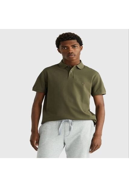 Polo Para Hombre Verde Tommy Hilfiger