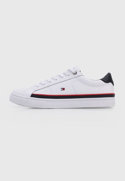 Tenis Lifestyle Blanco-Azul Navy-Rojo Tommy Hilfiger Corporate AF Sneaker